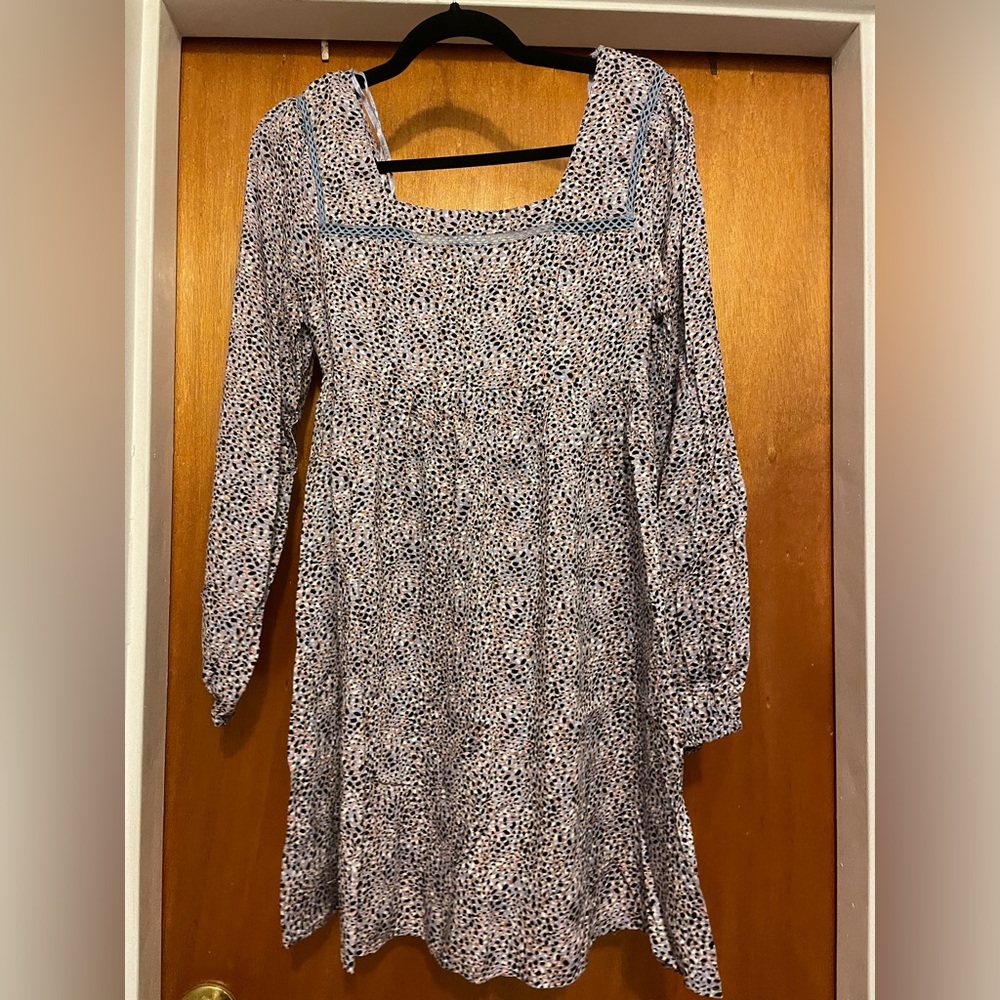 Pink and blue Jessica Simpson dress